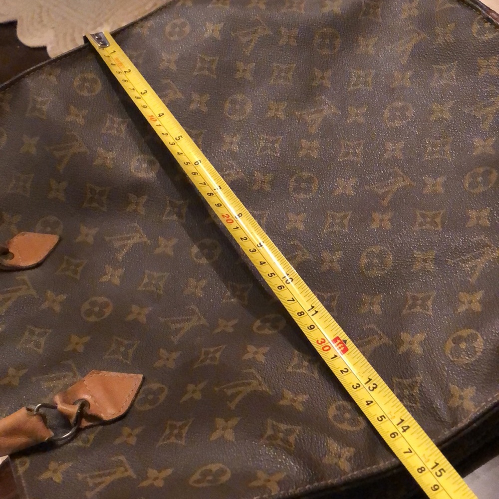 Vintage Louis Vuitton Monogram French country sac plat. A truly iconic bag - Picture 14 of 16